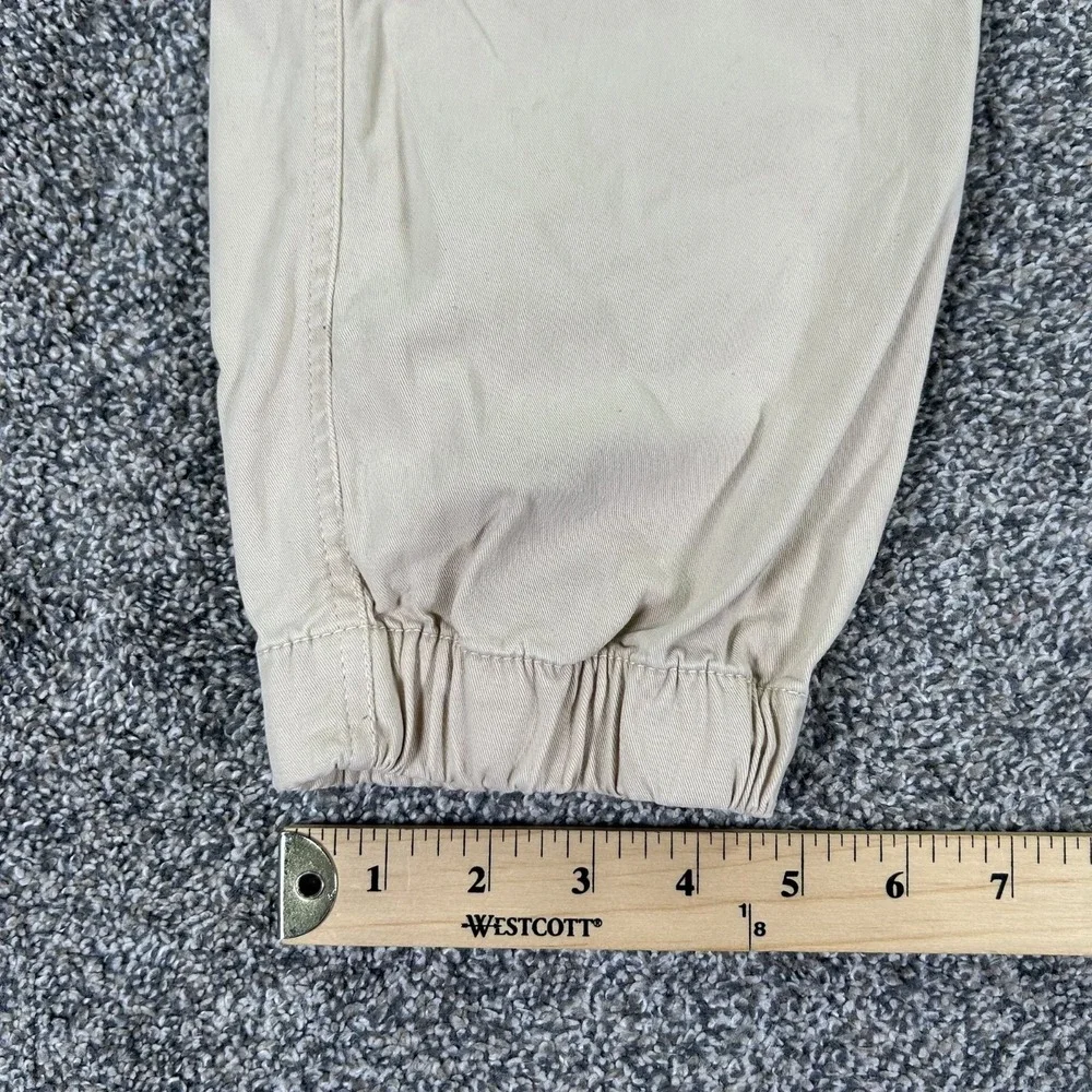 Bearbottom Clothing Elastic Waist Pant Men Large Tall 29x30 Khaki Stretch Hiking